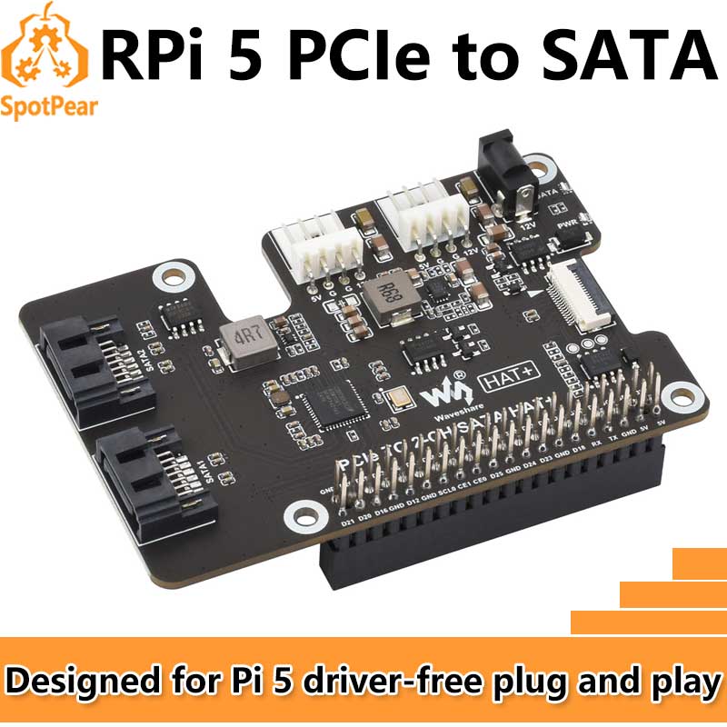 Turing Pi 2 - Raspberry Pi 5 PCIe to SATA
