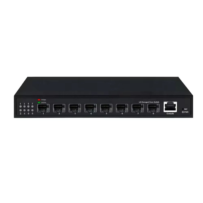 Sfp+ 10G Managed Switch 8 Port - 160gbps Bandwidth L3 Managed Network Switch