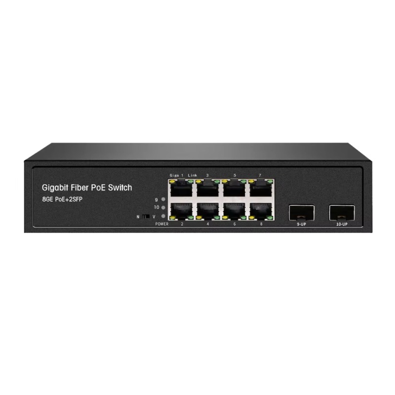 OEM ODM 8-Ports Full Gigabit N - Managed Gigabit Poe Switch 8 Port 802.3At review and price
