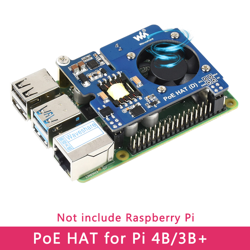 Raspberry Pi POE HAT 802.3af M - Deskpi Super6C review and price